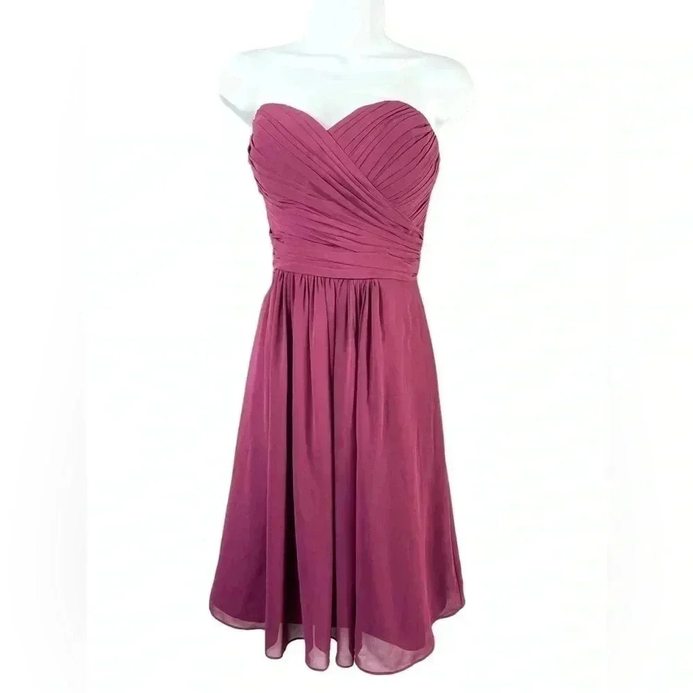 Bill Levkoff Formal Strapless Dress Size 12
